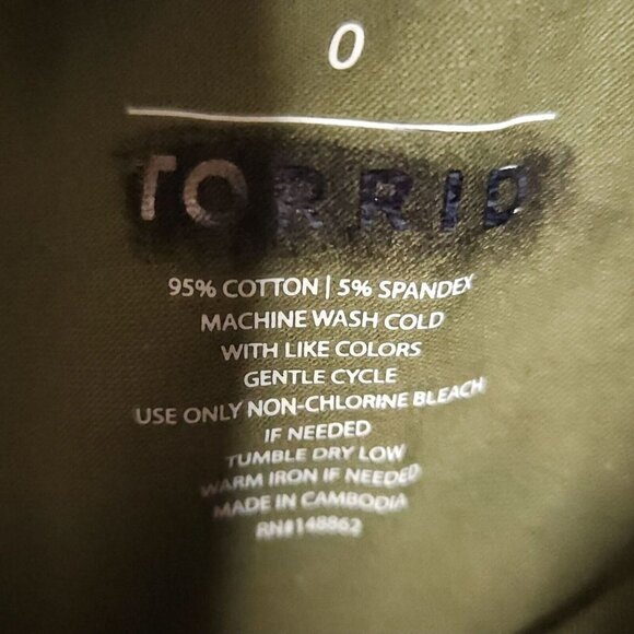 Torrid Womens Green Camouflage Leggings Large - Picture 5 of 5